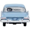 1959 Plymouth Savoy Sedan Powder Blue 1/87 (HO) Scale Diecast Model Car by Oxford Diecast - 4 of 4