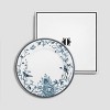 Togas Fiore White/Blue Plate - 4 of 4