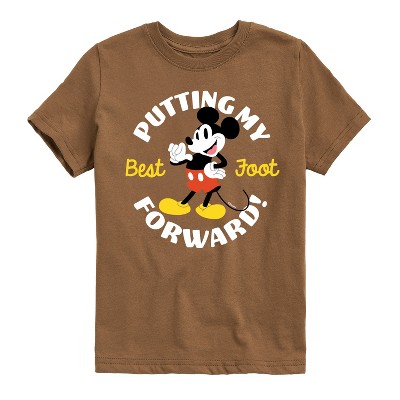 Boys' - Disney - Putting My Best Foot Forward Short Sleeve Graphic T-Shirt