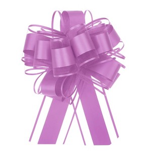 Unique Bargains Large Big Pull Bow Glitter Gift Wrapping Ribbon for Wedding 10 Pcs - 1 of 4