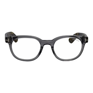 Tom Ford FT 5807-B 020 Mens Round Eyeglasses Dark Grey 50mm - 1 of 2
