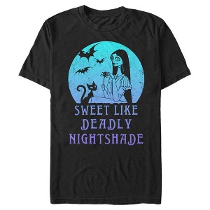 Men's The Nightmare Before Christmas Sally Sweet Like Deadly Nightshade T-Shirt - 1 of 4