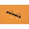 Rhodia Staplebound Notepad - Lined 80 sheets - 3 x 8 1/4 - Orange cover - 4 of 4