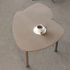 Airsurfer Compact Duo Elegant Gray Coffee Table Set Modern Versatile Nesting Coffee Table Living Room Centerpiece for Contemporary Living Spaces - 4 of 4