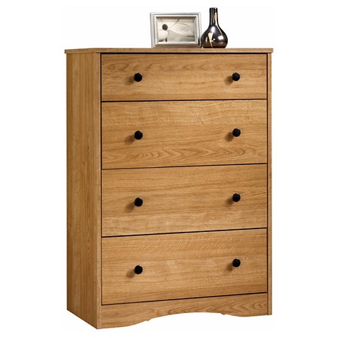 Four-Drawer Rectangular Chester - Tall Chest of Drawers for Stylish