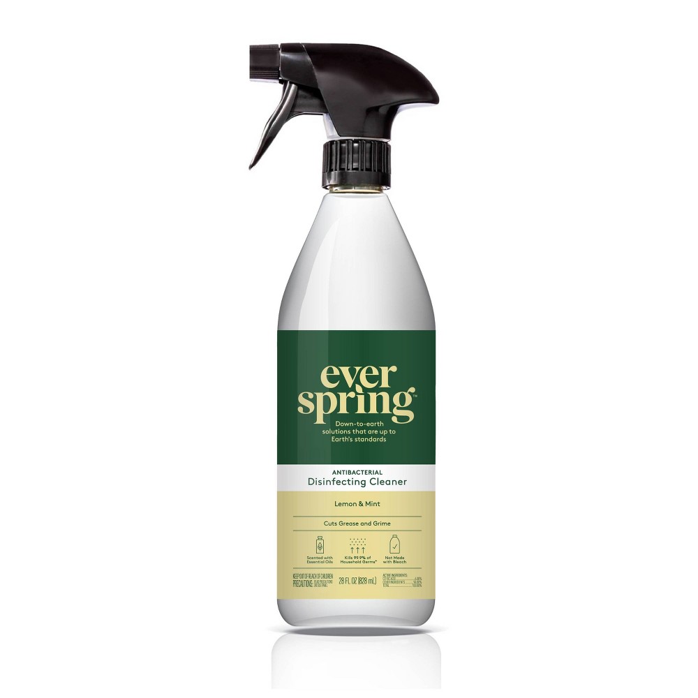 All Purpose Disinfecting Spray - Lemon & Mint - 28 fl oz - Everspring