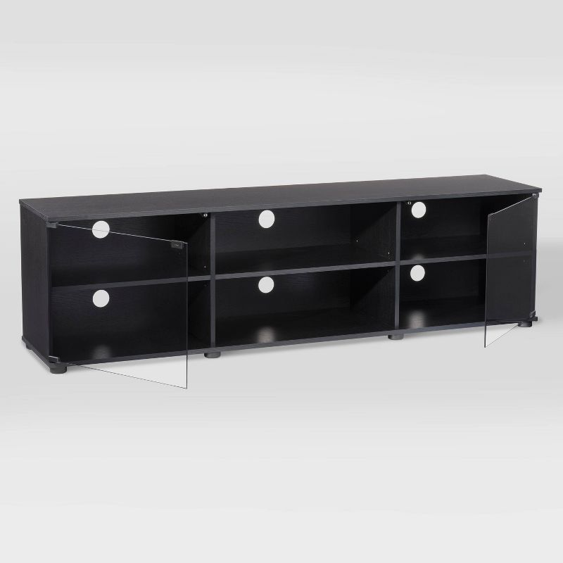 Fiji TV Stand for TVs up to 80&#34; Black - CorLiving, 4 of 10