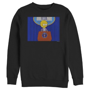 Men's The Simpsons Lisa for President Sweatshirt - 1 of 4