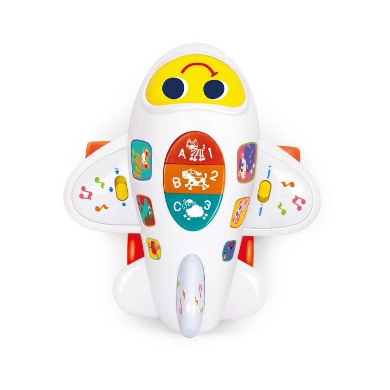Link Ready! Set! Play! Airplane Learning Bump & Go Toy For Toddler With Light & Music, 1 of 8