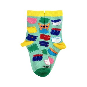 Baby Kangaroo in Pocket Socks - from the Sock Panda (Ages 3-7) - 1 of 4