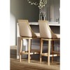 Maven Lane Vienna High Back Vegan Leather Bar Height Bar Stool - 3 of 4