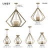 Livex Lighting Prism 3 - Light Chandelier in  Antique Brass - 2 of 4