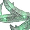 3pc LED Mesh Fabric Deer Family with Remote, Glitter Accents & Ribbons - National Tree Company - 4 of 4