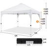 Yaheetech Pop Up Canopy with Roller Bag and Sandbags - 3 of 4