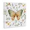 Stupell Industries 17"x17" Kids' Cottage Butterfly Botanicals Wall Art Unframed - 3 of 4