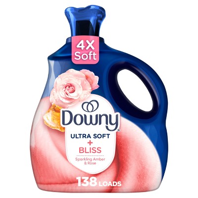 Downy Ultra Soft + Bliss Sparkling Amber & Rose Liquid Fabric Softener