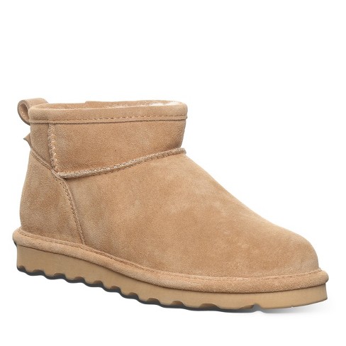 Bearpaw Women s Shorty Wide Boots Iced Coffee Size 10 Target
