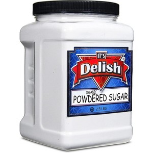 Powdered Sugar by It's Delish, 2.5 Lbs (40 Oz) Jumbo Container - 1 of 4