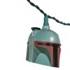 Kurt Adler 10-Light Boba Fett Helmet Light Set - 3 of 4