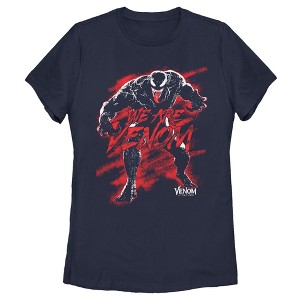 Women's Marvel Venom: Let There be Carnage We are Venom Red T-Shirt - 1 of 4