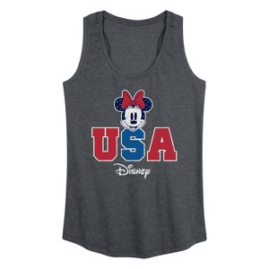 Women's - Disney - Americana Graphic Racerback Tank - 1 of 4