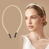 Unique Bargains Women's Cute Pearl Headbands 1 Pc - 2 of 4