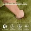 Whisen Giant Bean Bag Couch Ultra Soft Fluffy Loveseat Oversized Chase Lounge Chair with Pillows - 3 of 4