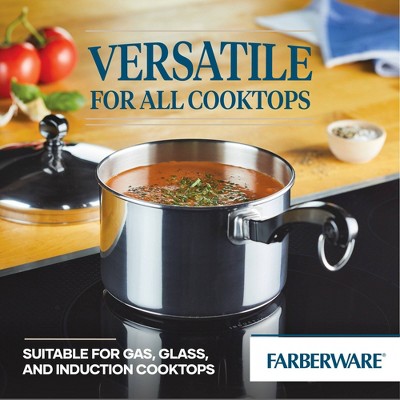 Farberware Classic 2-Quart Silver Stainless Steel Saucepan with Lid