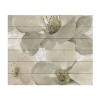 Silvia Vassileva 'White on White Floral I Crop Neutral' Canvas Art - 2 of 4