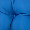 ARTPLAN Seat/Back Outdoor Chair Cushion,Set of 4 Patio Chair Cushion with Tie,Tufted Replacement for Patio Furniture,40x20x4 Inches,4 Count - 2 of 4