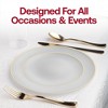 Smarty Had A Party Gray w/ Gold Organic Plastic Wedding Set - For 20 Guest - 4 of 4