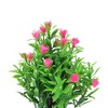 Unique Bargains Artificial Plants 19-Bud Small Rose Plastic 3.54"x3.54"x7.09" 1 Pcs - 4 of 4