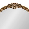 Kate and Laurel Astrid MDF Arch Mirror, 20x30, Gold - 3 of 4