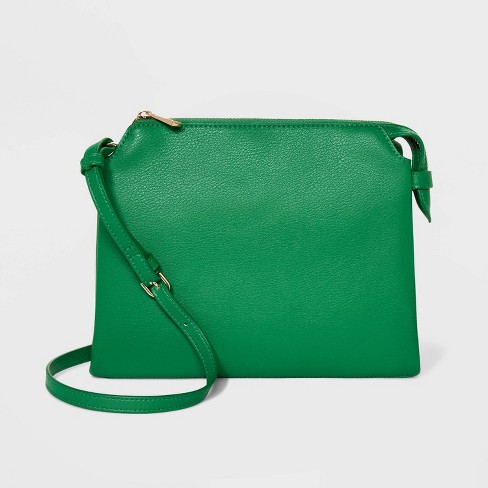 Double Gusset Crossbody Bag - A New Day™ - image 1 of 4