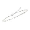 Ross-Simons 3.5-4mm Cultured Pearl Anklet in Sterling Silver Size 9 - 3 of 4