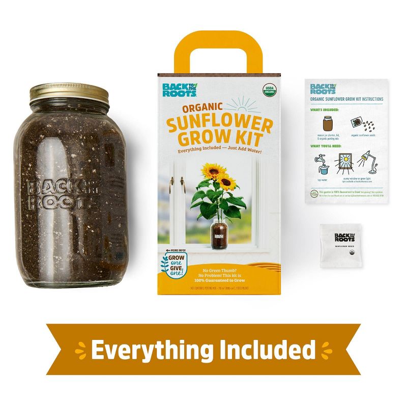 Back to the Roots Organic Sunflower Grow Kit, 5 of 14