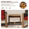 YARDSIGHT 3-Piece Outdoor Patio Conversation Set with Cushions, Rope Woven Armchairs & Side Table - 4 of 4