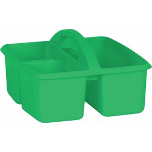 Teacher Created Resources Green Plastic Storage Caddy (Pack of 6) - 1 of 1