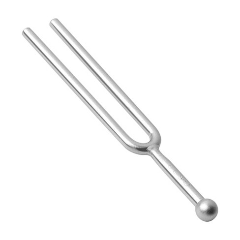 Unique Bargains Silver Tone Guitar Metal Musical Instrument C Tune Tuning Fork 523Hz 1 Pc - image 1 of 4