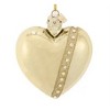 Kurt Adler Noble Gems Ornament for Christmas Tree, Assorted Swarovski Hearts (Pack of 1) - 3 of 4