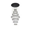 Elegant Lighting Monroe 7 - Light Chandelier in  Black - 2 of 4