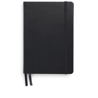 TRU RED Medium Flexible Cover Dotted Journal Blk TR54779
