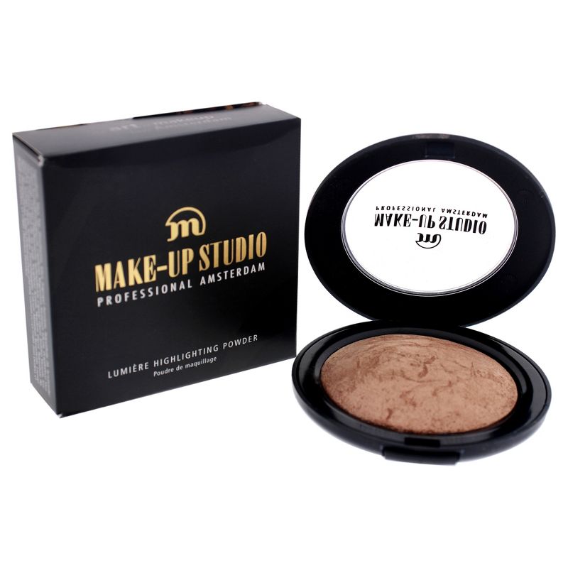 Lumiere Highlighting Powder - Champagne Halo by Make-Up Studio for Women - 0.25 oz Powder, 5 of 8