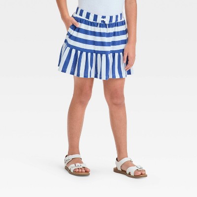 Girls' Tiered Knit Skort - Cat & Jack™