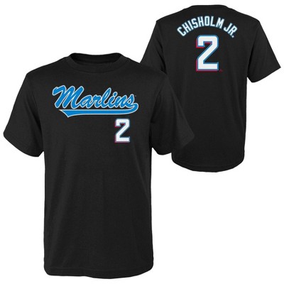 MLB Miami Marlins Boys' N&N T-Shirt - XS