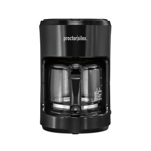 Proctor Silex 10 Cup Coffee Maker Compatible w Smart Plugs - 48351PS: Drip Coffee Machine, Programmable, Dishwasher-Safe Parts - 1 of 4