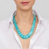 Adornia Scalloped Turquoise Necklace - 2 of 3