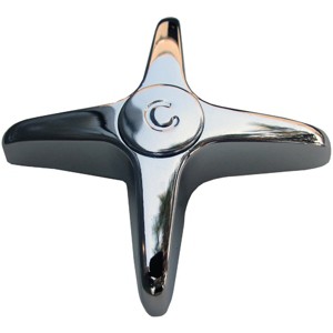 Lasco  Price Pfister Beaux Art Cold Handle Chrome Tub & Shower Handle Kit HC-61B - 1 of 2