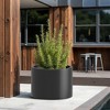 Okak 20" Round Corten Steel Raised Garden Bed, Heavy Duty Pre-Rusted Planter, Metal Planter Box for Veggies/Flowers/Herbs - 4 of 4