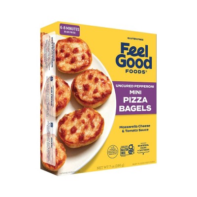 Feel Good Foods Gluten Free Pepperoni Pizza Bagel - 7 oz